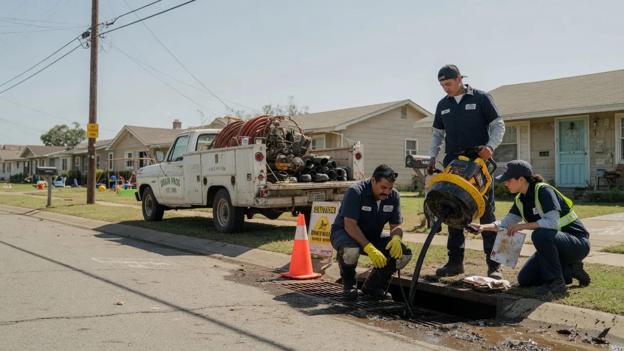 Drain Cleaning in Andrews, TX near me